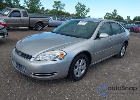 2007 Chevrolet Impala Lt z USA, uszkodzony, nr VIN 2G1WT58KX79314378